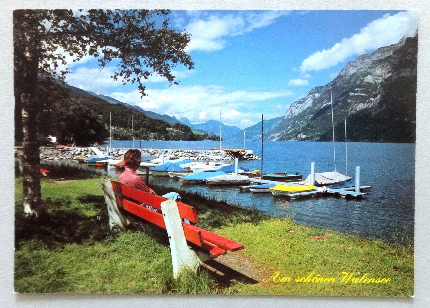 Cartes postales: Am schönen Walensee – D'occasion à Fétigny par Billy2miny