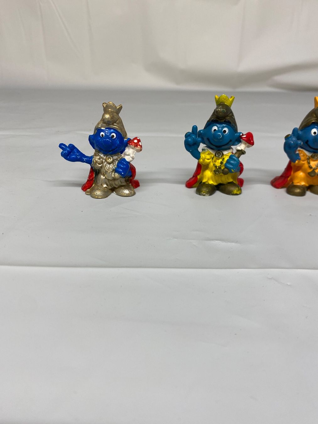 Schleich Statuette: Schleich Schlümpfe Könige Alt 5 Stk – Usato da Tuggen venduto da Haribo3000 1