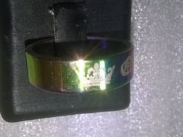 RING EDELSTHAL,,QUEEN,,,REGENBOGEN FARBE