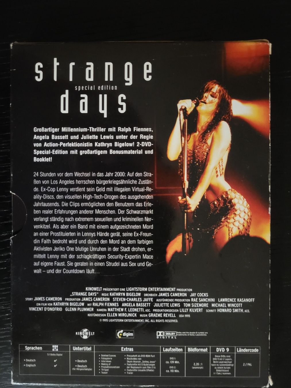 Tous les DVDs: Strange Days Special Edition 2-Disc Set gut – Neuf (Voir description) à Lausen par EisAmStiel 1