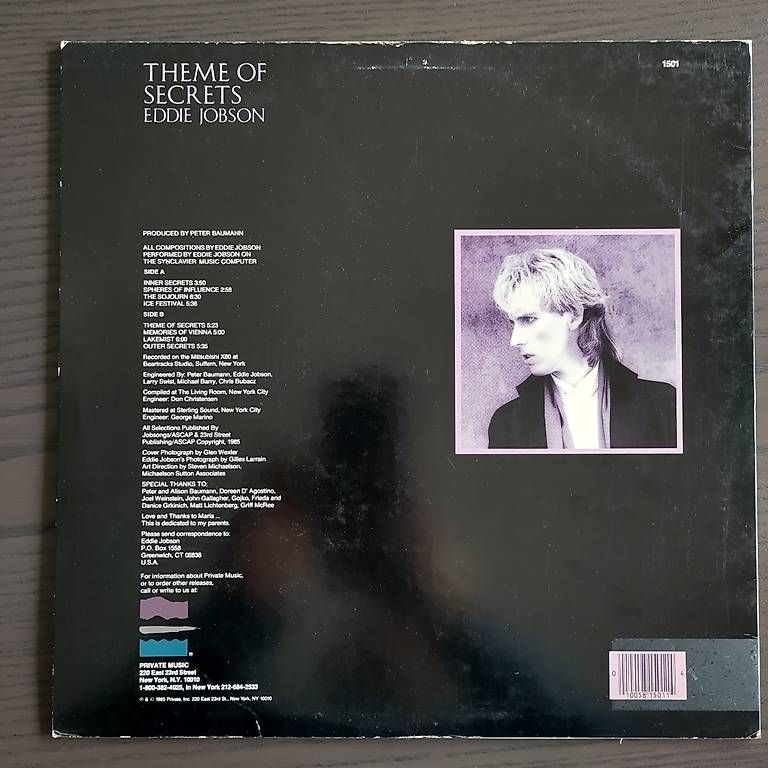Dischi in vinile: Eddie Jobson - Theme of Secrets – Usato da Birmensdorf ZH venduto da crabalocker67 1