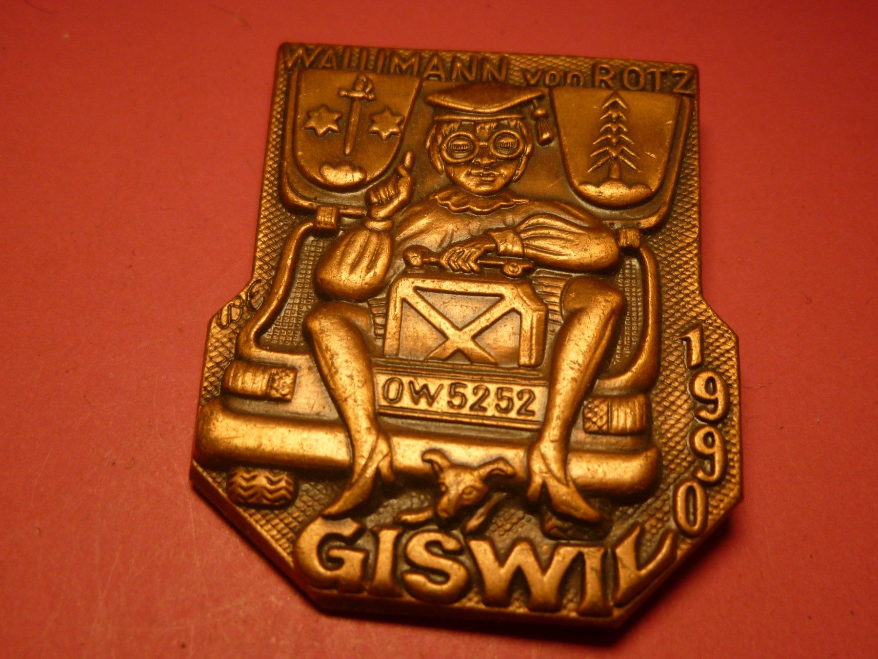 Plaquettes & Badges: GISWIL 1990 BRONZE – D'occasion à Ried (Muotathal) par Mandarin02