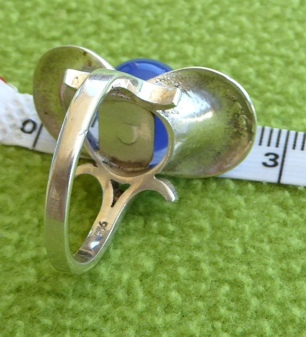 Anelli: Ring 925 Silber mit synthetischem Stein – Usato da Muri AG venduto da Lineli2020 3