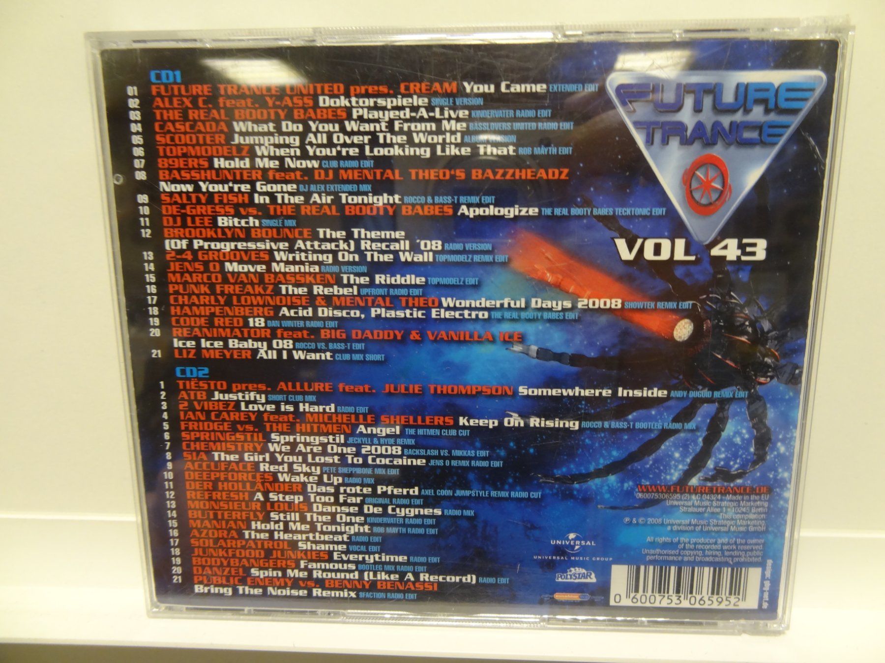 CD: Various, Future Trance Vol.43 – Usato da luzern venduto da musicandart 1
