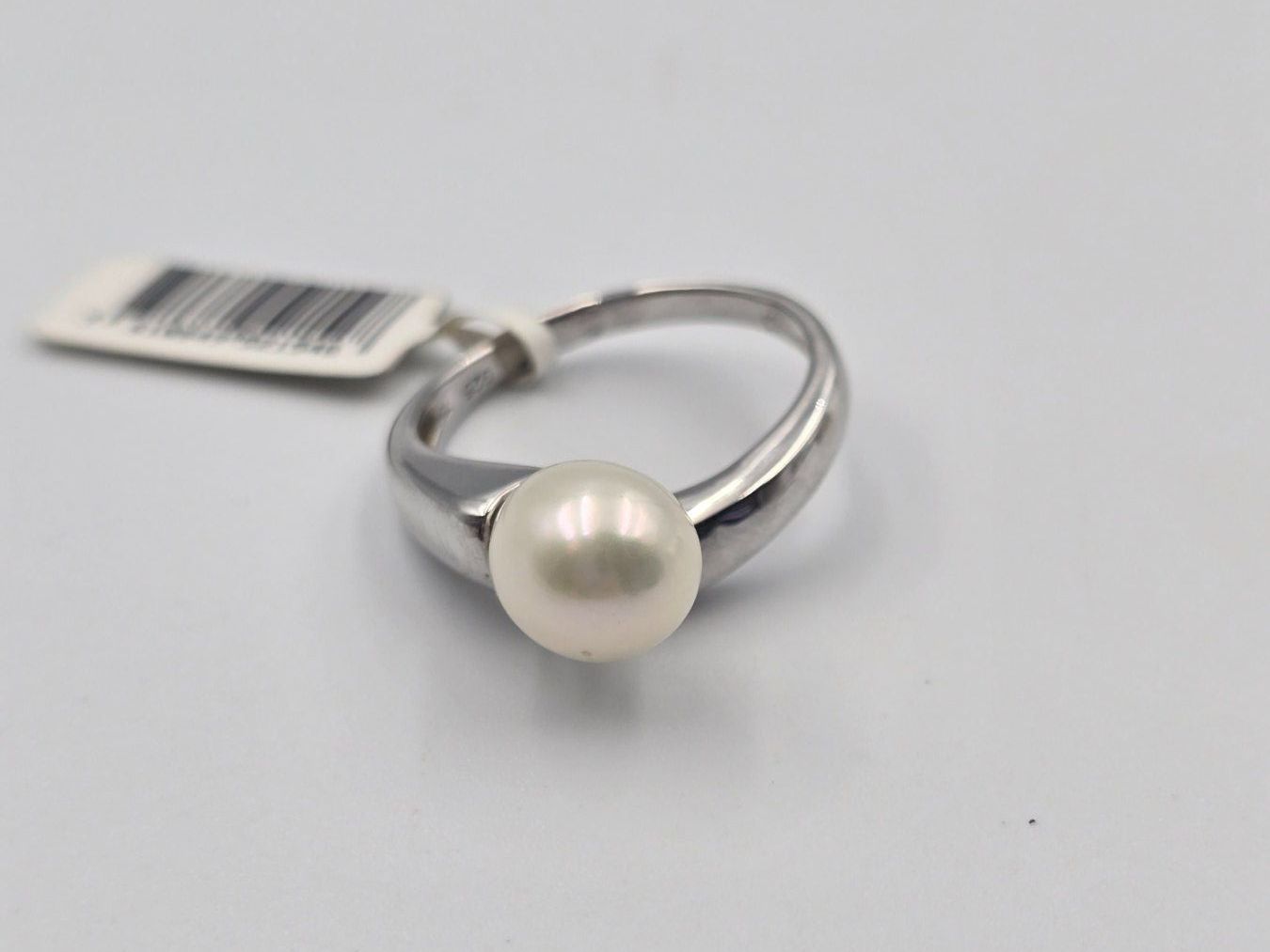 Anelli: Ring Silber 925 Süsswasserperle Gr. 52 – Nuovo e nell'imballaggio originale da Zug venduto da gold.schmuck 1