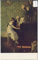 J.A. Muenier - Klavierstunde
