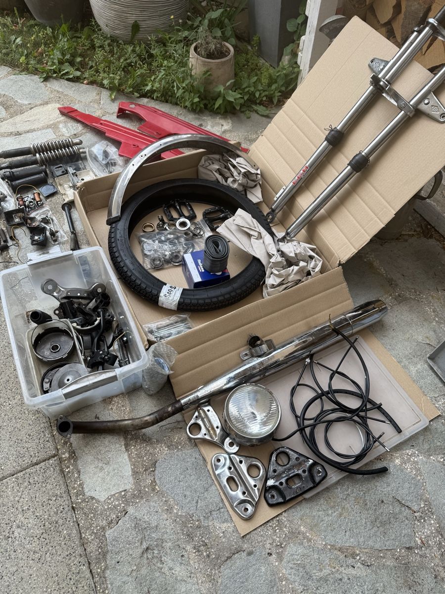 Puch Pièces pour mobylette: Puch maxi lot de pièces – D'occasion à Valeyres-sous-Rances par gegg 8