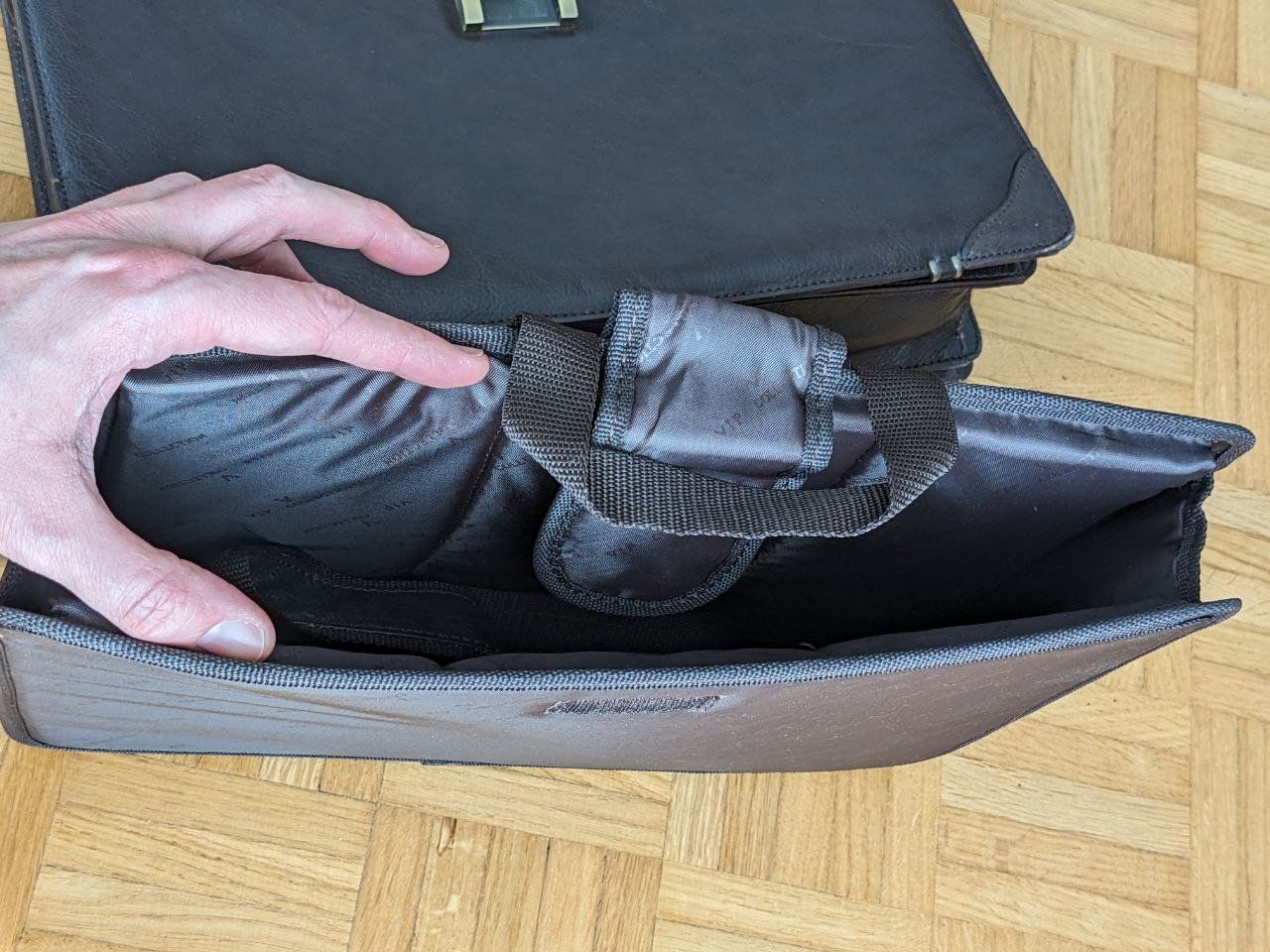 Borse: Laptoptasche aus echtem Leder – Usato da Zuerich venduto da blo_qlp9 7