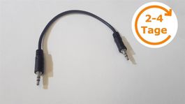 Audiokabel 2x 3.5 mm Klinke Stereo 0.2 m