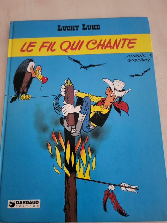 Montre Lucky Luke Bande Dessinée Éditions Atlas Bleue Neuve