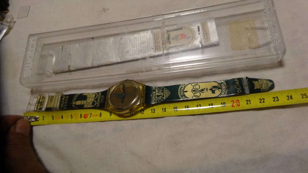 Swatch Montres: S-WATCH  ATLANTA 1996 HERREN UHR,QUARTZ.MIT BOX.LÄÜFT – D'occasion à zürich par ahmad01 2