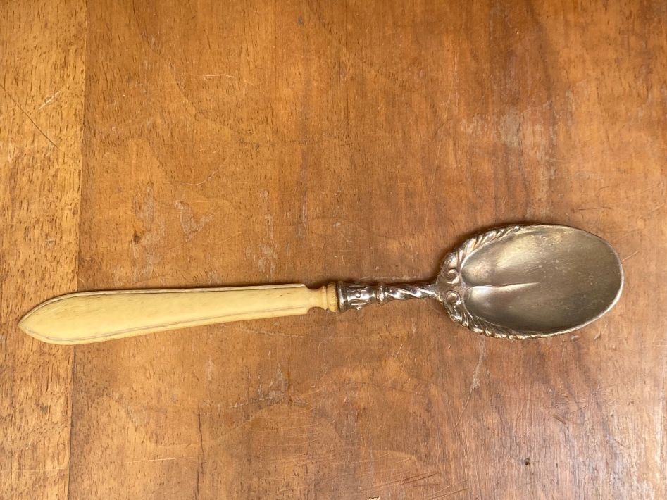 Cucchiai: antiker Löffel - Silber 800 – Usato da zürich venduto da papalapa