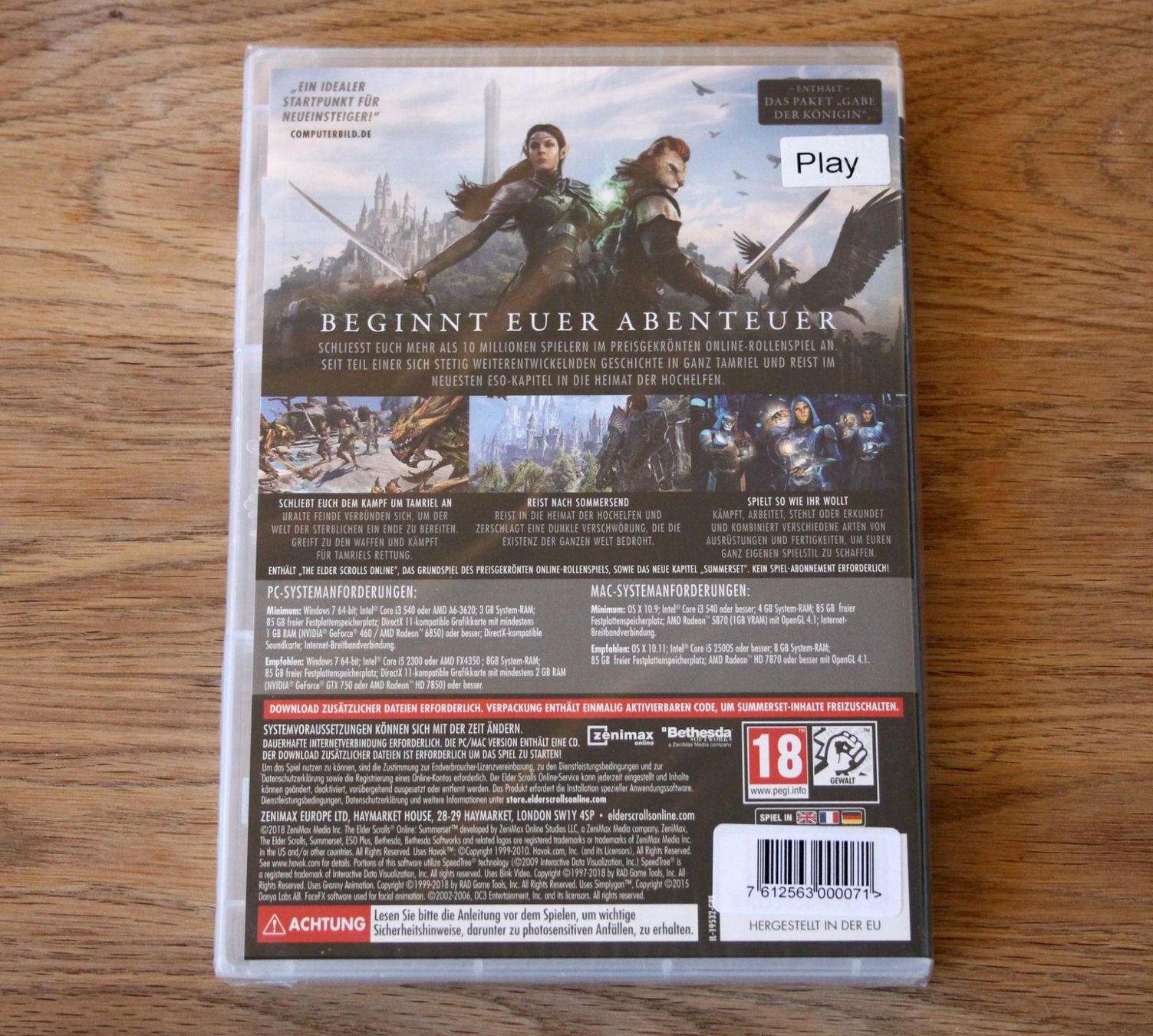 Giochi: The Elder Scrolls Online - Summerset – Nuovo e nell'imballaggio originale da Münchenbuchsee venduto da Chaoo 1