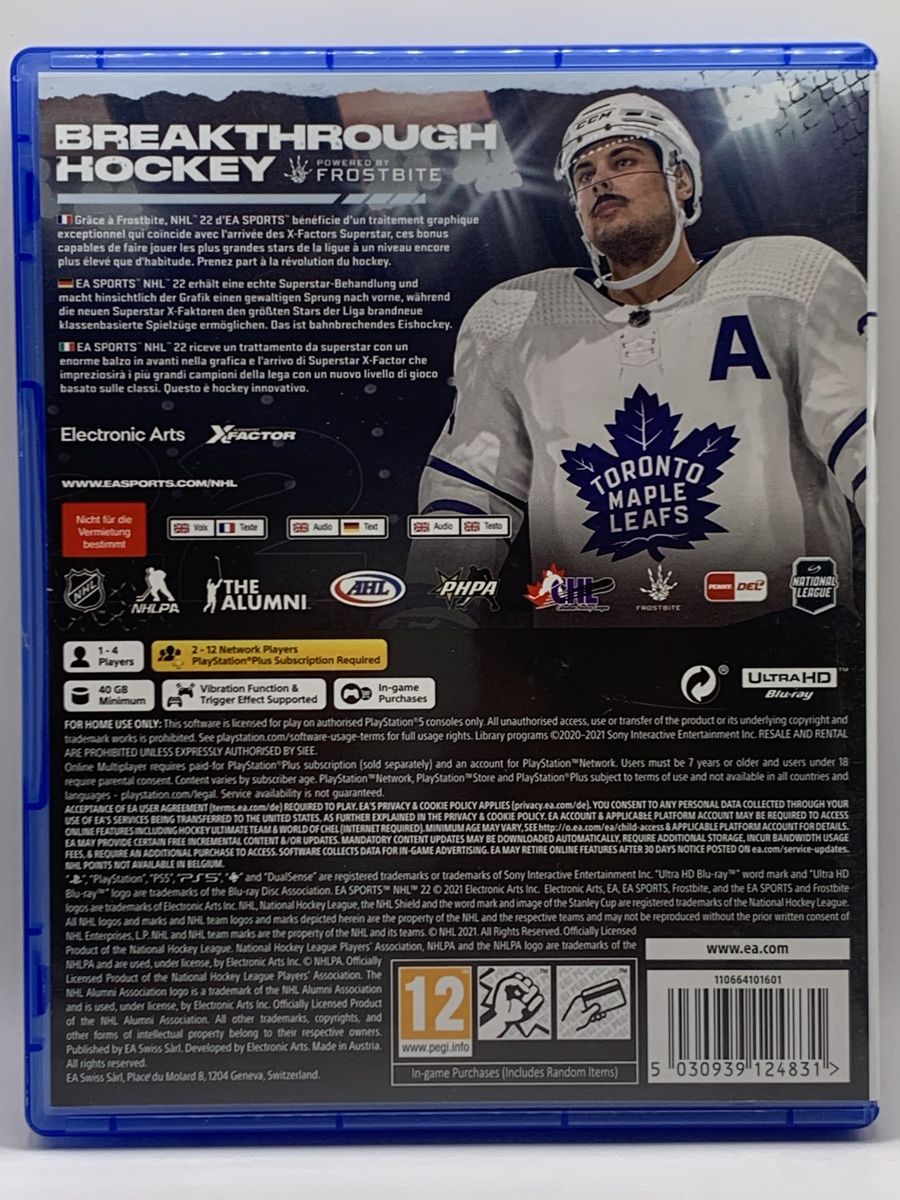 Sony Giochi: NHL 22 - PS5 – Usato da Ostermundigen venduto da RG-Collector 1
