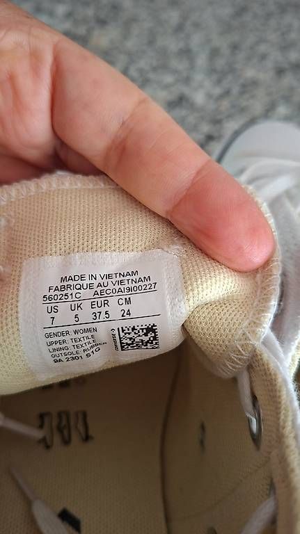 Damenschuhe: Converse Chuck Taylor All  Star Platform bianche - 37.5 – Gebraucht aus Montagnola von nat_qs7w 4