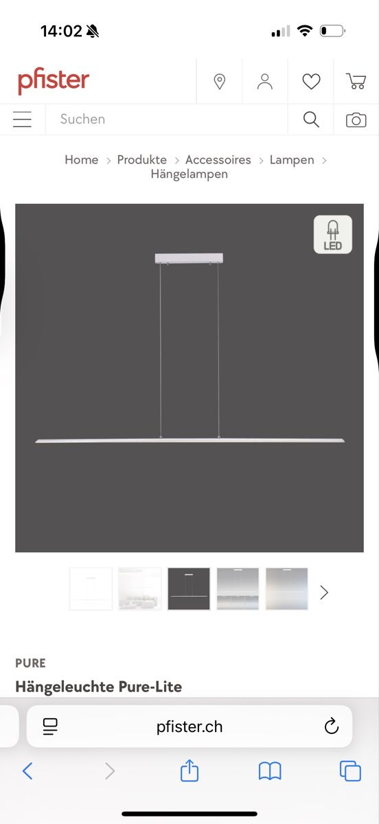 Pfister Lampadari & plafoniere: Pfister Hängeleuchte, Top Zustand – Nuovo (secondo la descrizione) da Uitikon Waldegg venduto da SIMI086 3