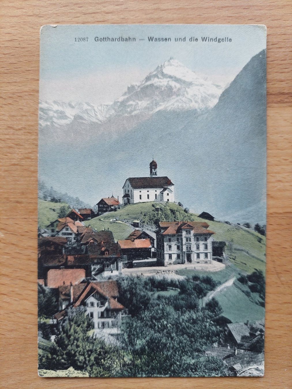 Cartoline postali: AK Gotthardbahn Wassen – Usato da Obfelden venduto da Foto_Bild_Kunst_Buch