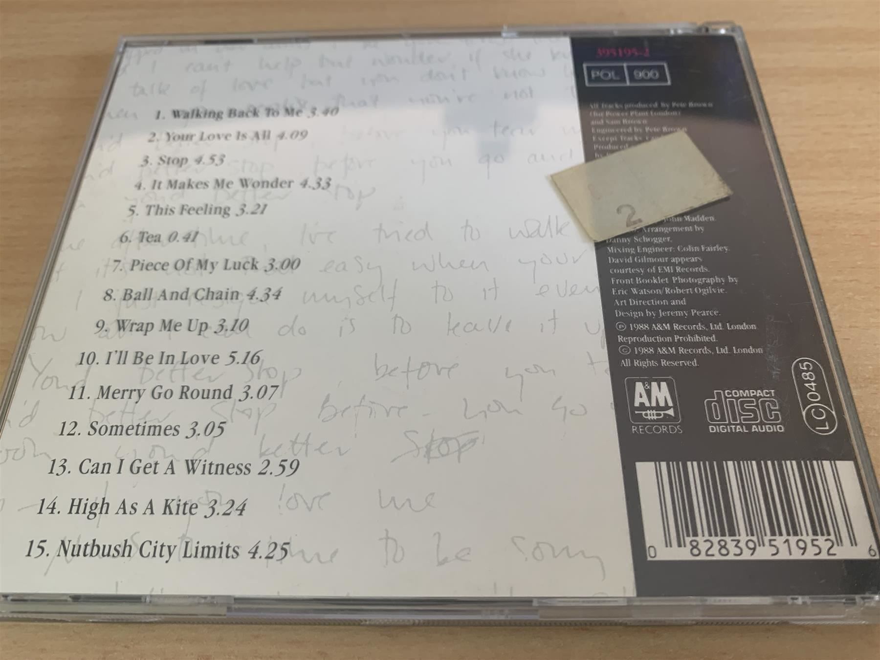 CDs: Sam Brown – Stop! – Gebraucht aus Rikon im Tösstal von Alpenmutz 1