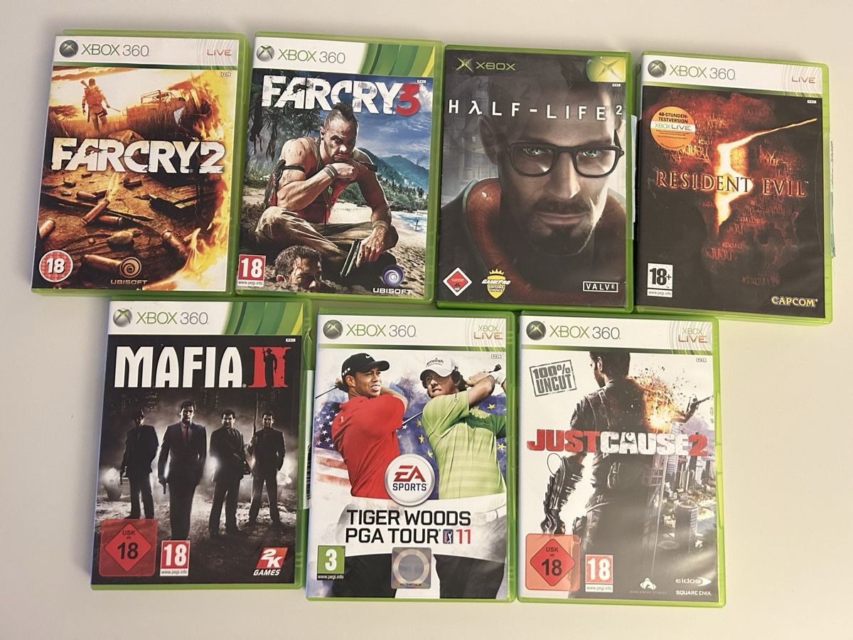 Giochi: 7 Xbox 360 Games – Usato da Nürensdorf venduto da Markallen
