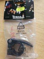 TranzX Sattelklemme Schnellspanner schwarz - Neu! 47