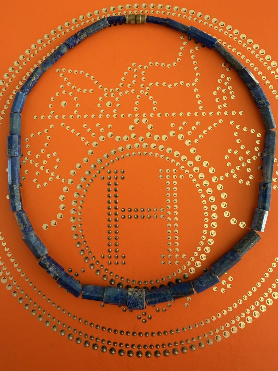 Catenine: Collier lapis-lazuli vintage – Usato da Binningen venduto da Sophiescloset 1