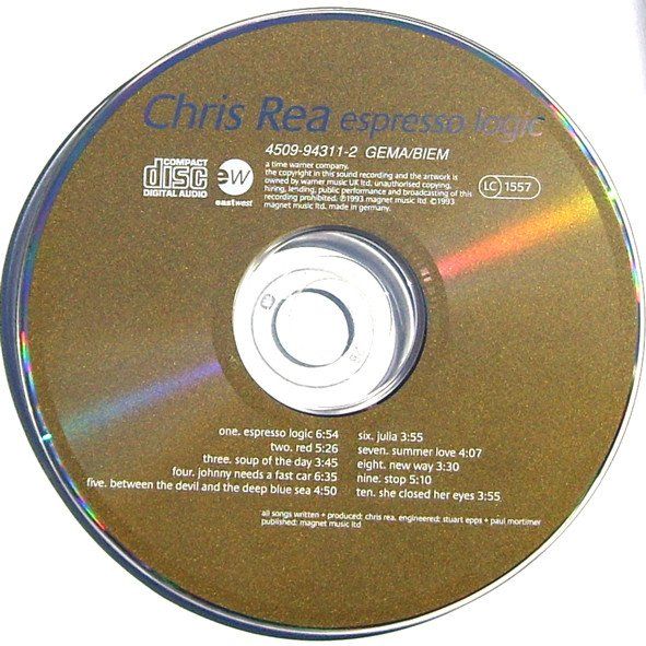 CD: Chris Rea – Espresso Logic – Usato da Brittnau venduto da Zibu 2