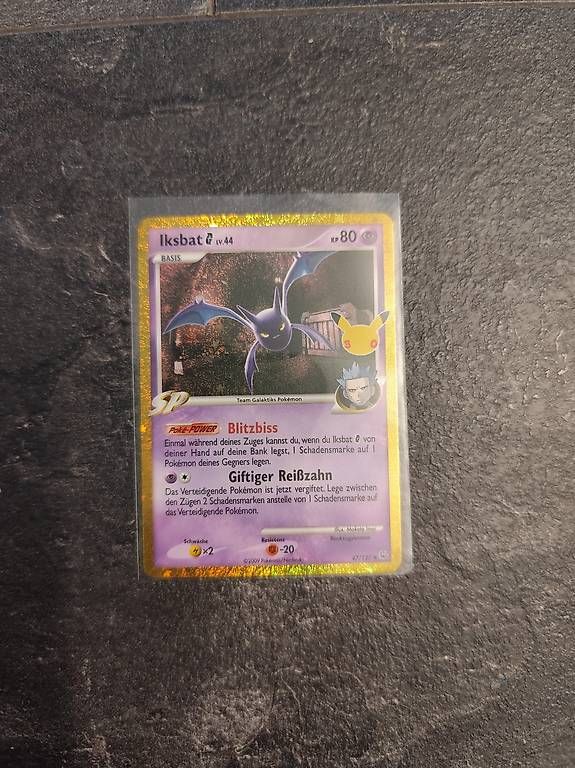 Pokémon Sammelbilder & Trading cards: Iksbat 47/127 30th Anniversary DE – Gebraucht aus Sissach von Akimbaro