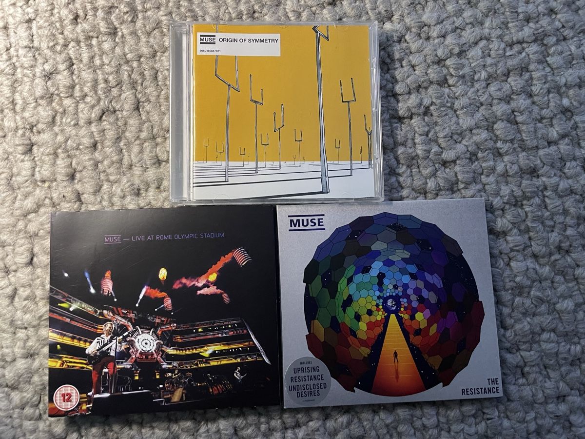 CDs: 3x MUSE (1x CD mit DVD) – Gebraucht aus Reinach AG von trigger7811