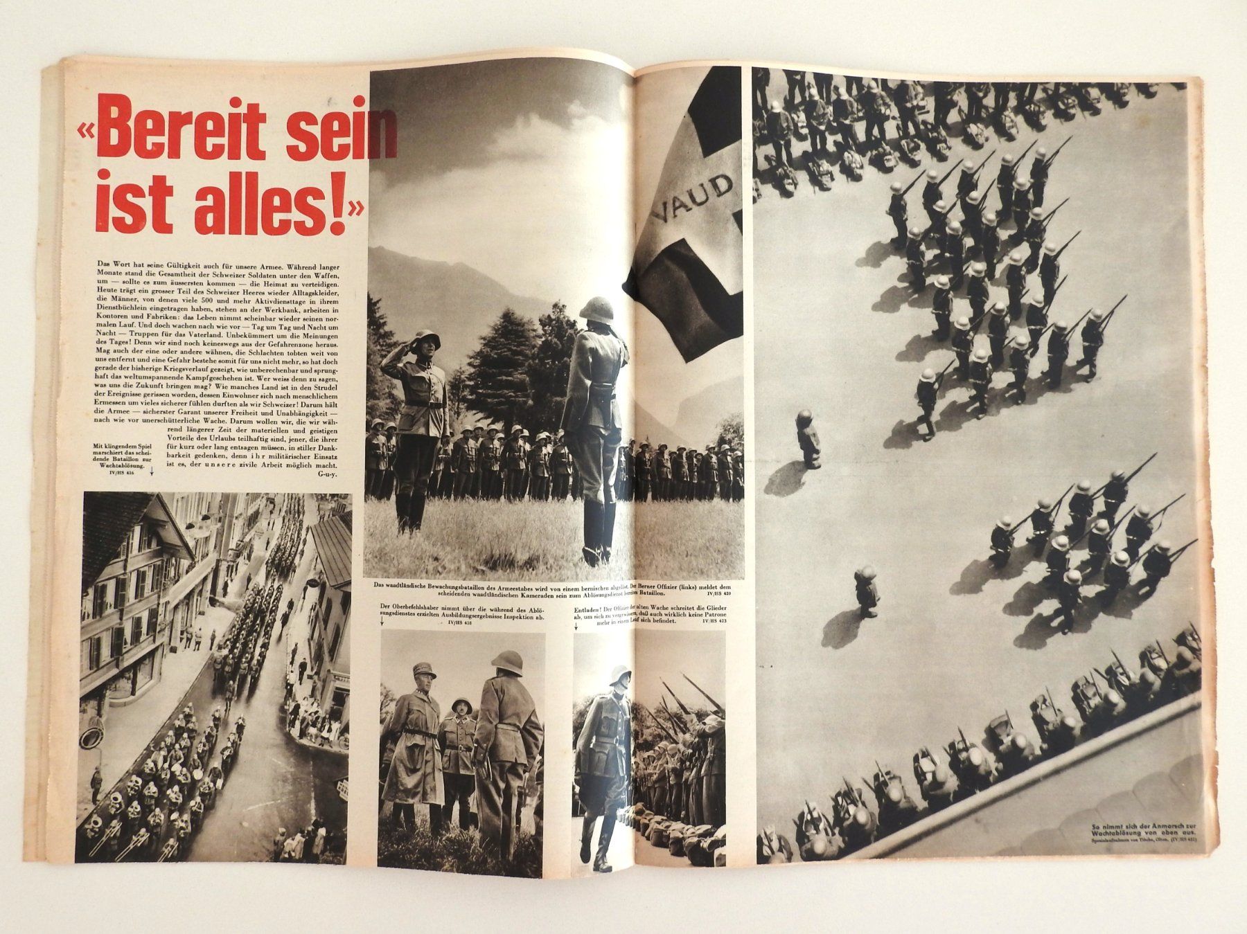 Riviste & Magazine: Schweizer Illustrierte Zeitung, 1942, Sondernummer 1. August – Usato da Büttenhardt venduto da LexyMara 2