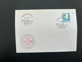 Casaccia Erstagbrief-Werbe-Stempel  (M882)