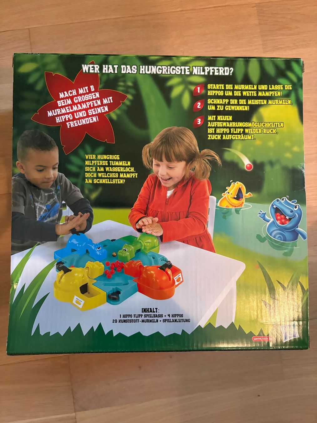 Jeux: Brettspiel Hippo Flipp von Hasbro – Neuf (Voir description) à Richterswil par irenemiz 1