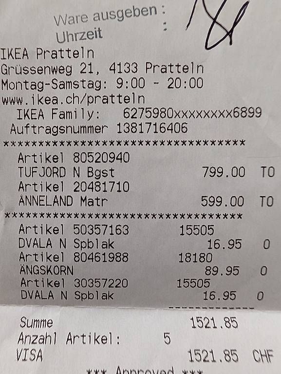 Matratzen: Ikea Ånneland Matratze Federkern 160cm  – Gebraucht aus Basel von dir_qbc6 3
