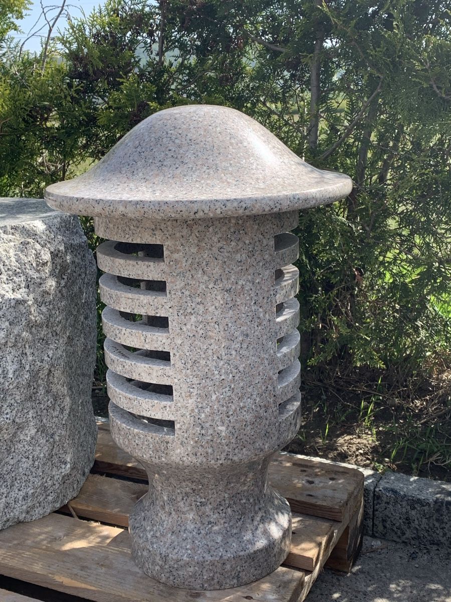 Lanternes: Granit - Laterne   Garten -Sockelleuchte – D'occasion à Kleindöttingen par rennhard67 1