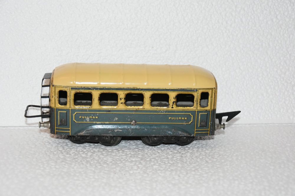 JEP / FV ANCIENNE GARE TÔLE PEINTE ÉCHELLE O Ht 21 cm DÉBUT XXè À