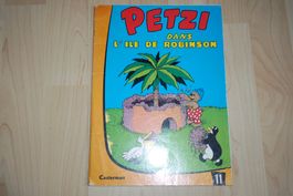 PETZI     °°°°  DANS L'ÎLE DE ROBINSON   °°°°