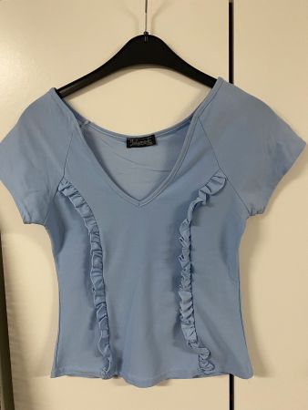 NEU jolimode Paris Shirt Gr. S hellblau