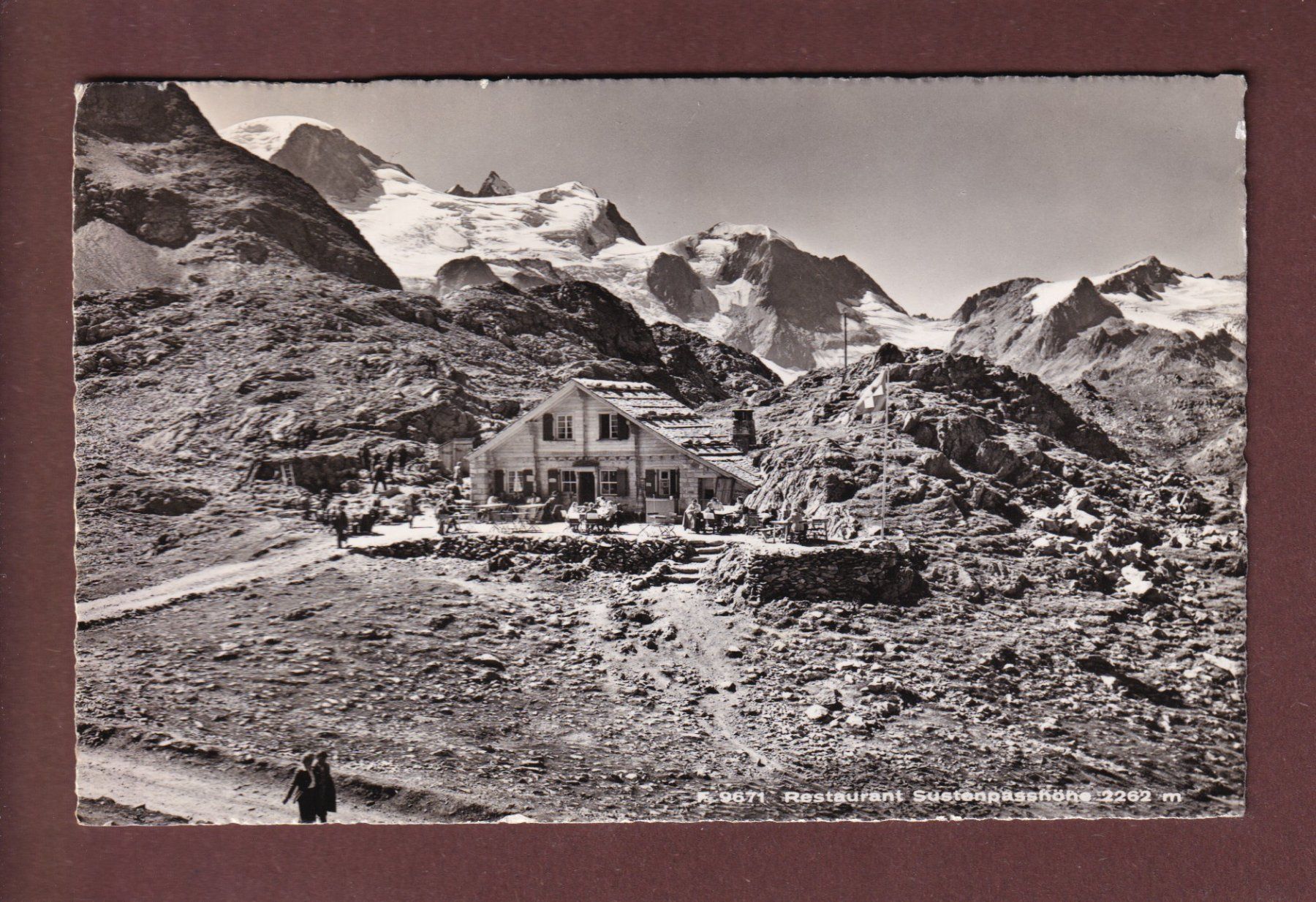 Cartes postales: Restaurant SUSTENPASSHÖHE - 1959 – D'occasion à Pully par nicecards-shop