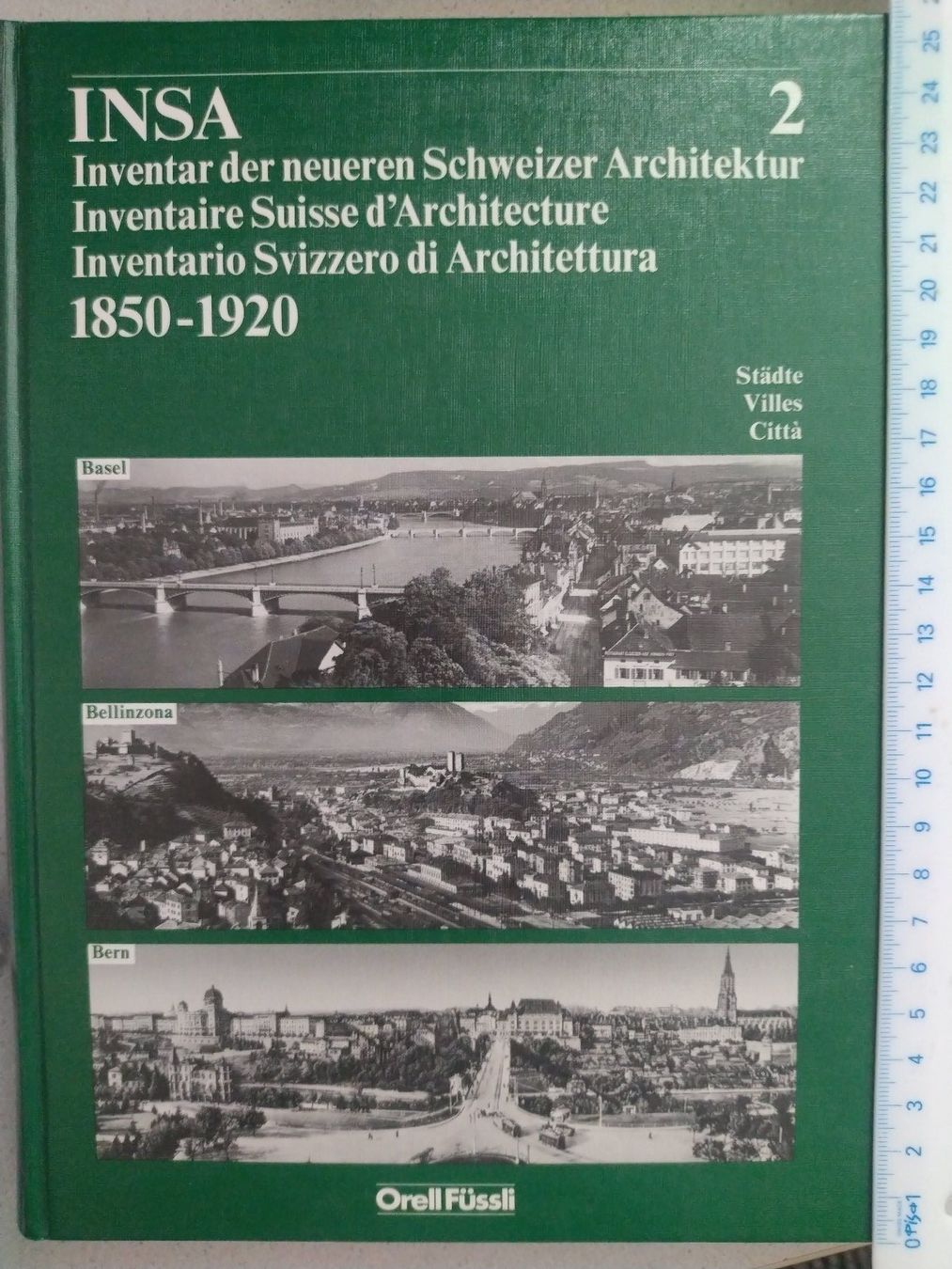 Libri: INSA Band 2: Städte Basel, Bellinzona, Bern – Nuovo (secondo la descrizione) da Sissach venduto da Heimat_Buch 1