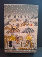 Frau Senn Kuhe Winter Mini Bild  * 45