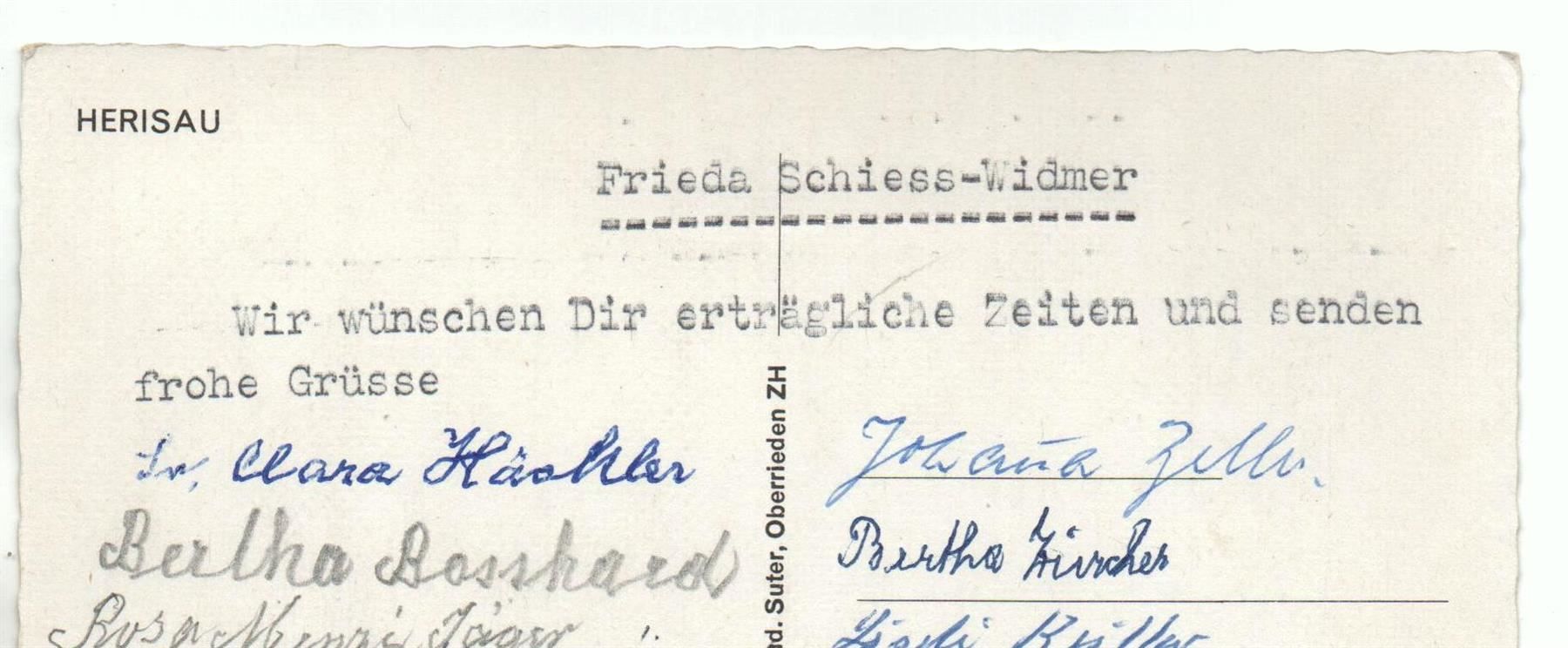Cartoline postali: HERISAU Nr. 16189 – Usato da Jona venduto da philajona 1