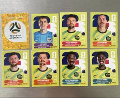 Panini WM 26 Sticker AUS 1,3,8,11,14,15,19,20
