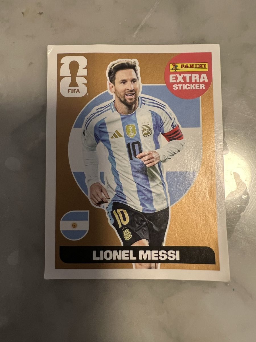 Panini Carte collezionabili: Panini   Lionel Messi  – Nuovo e nell'imballaggio originale da Meilen venduto da B-d-r-g
