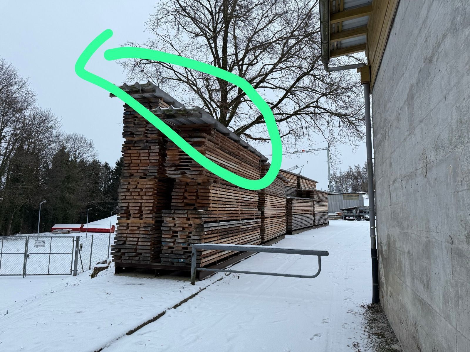 Sonstige Baumaterialien: Profilblech: Metall-Dach zum Holz abdecken – Gebraucht aus Arbon von Vollgas_78 3