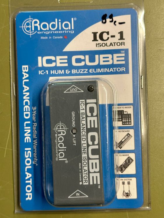 Instruments de musique: Hum & buzz eliminator Ice Cube IC-1 neuf – Neuf avec emballage d'origine à Goumoens-la-Ville par Vitamine
