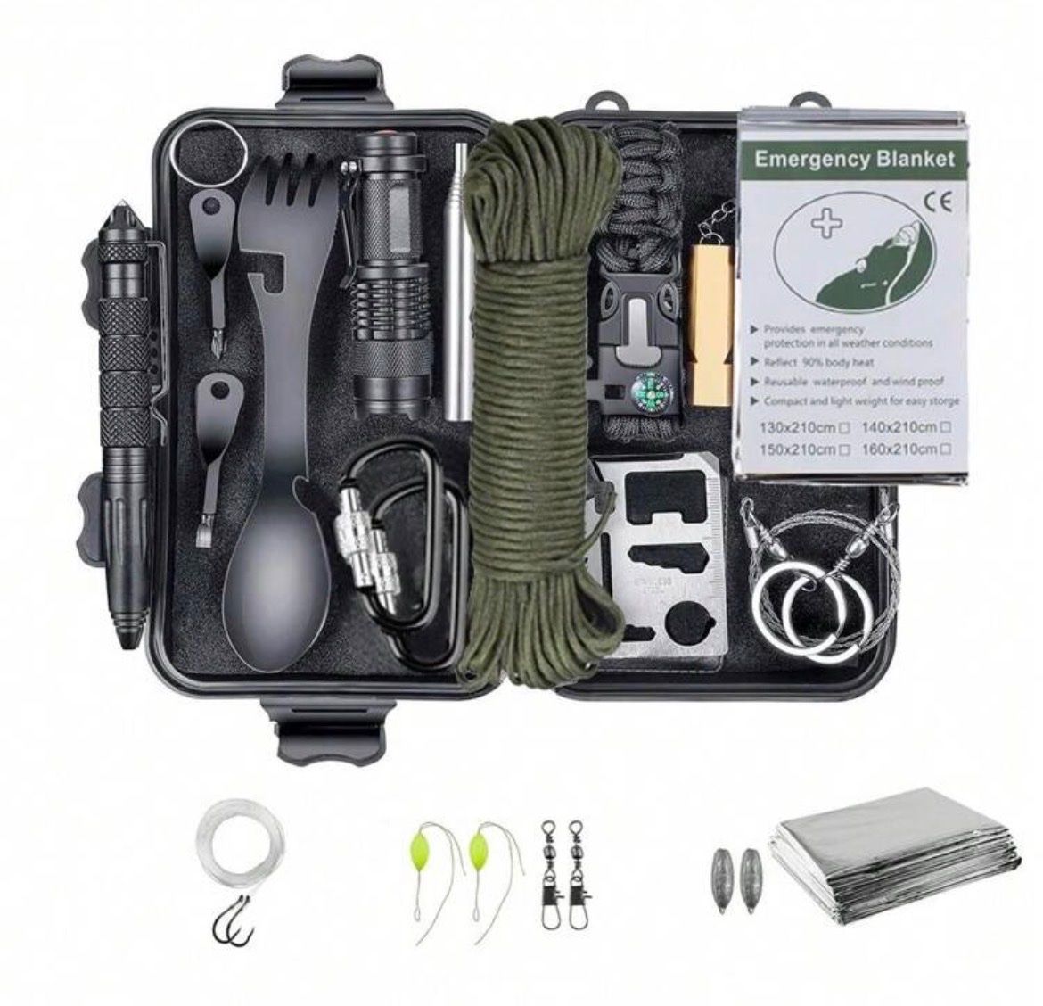Alle Werkzeuge: Survival Kit / Notfall Ausrüstung Camping Outdoor – Neu und originalverpackt aus Emmenbrücke von ShopDirect