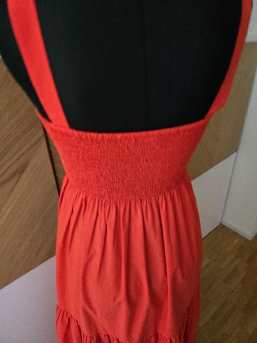 Zara Vestiti: Maxikleid von Zara, Grösse M, Orange – Usato da Zürich venduto da ale_bg2x 3