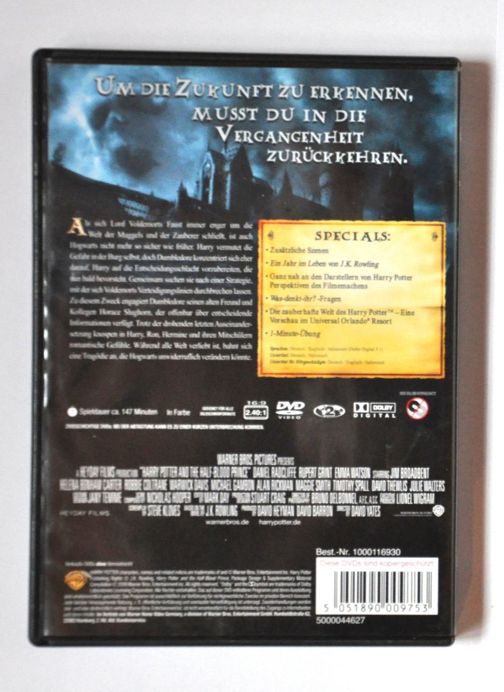 Tutti i DVDs: DVD «Harry Potter» – Usato da Grabs venduto da Fadenquarz 1