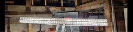 SHOWSUN LIGHTING Kronleuchter rechteckig Kristal LED