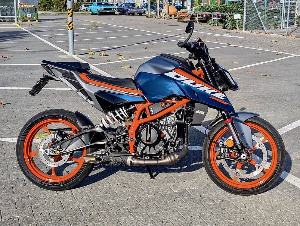 Strada: Perfekt für Einsteiger: nahezu neue KTM DUKE 390 – Usato da Solothurn venduto da Highhopes 2