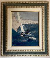 Italienisches Öl Gemälde - 24x30cm